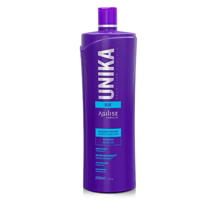 UNIKA BLUE GEL HAIR STRAIGHTENING 250ML